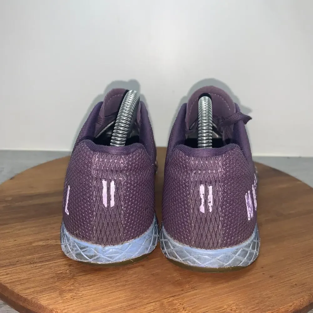 NOBULL Trainers Men’s 6.5 Women’s 8 Superfabric Gym Purple Shoes Colorful *FLAWS